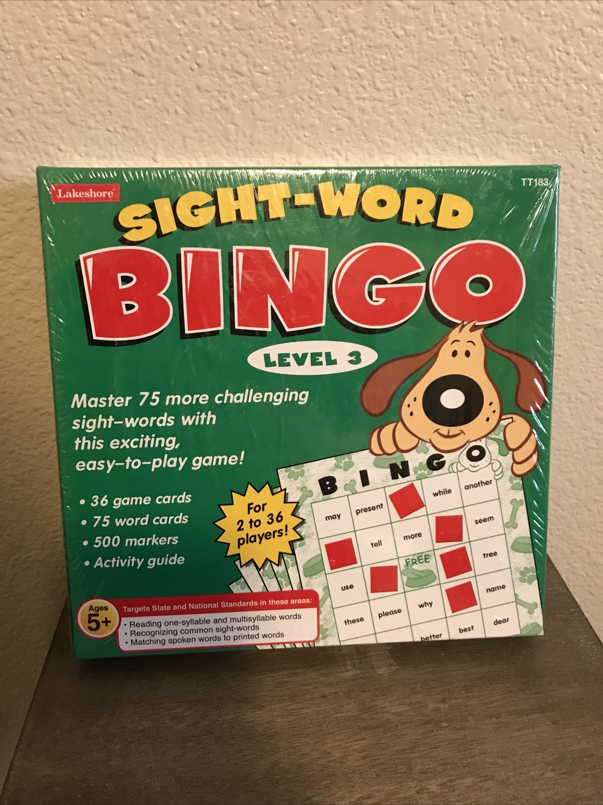 Sight-Word Bingo Children's Educational Learning Game by Lakeshore  New/Sealed 633682052830 | eBay