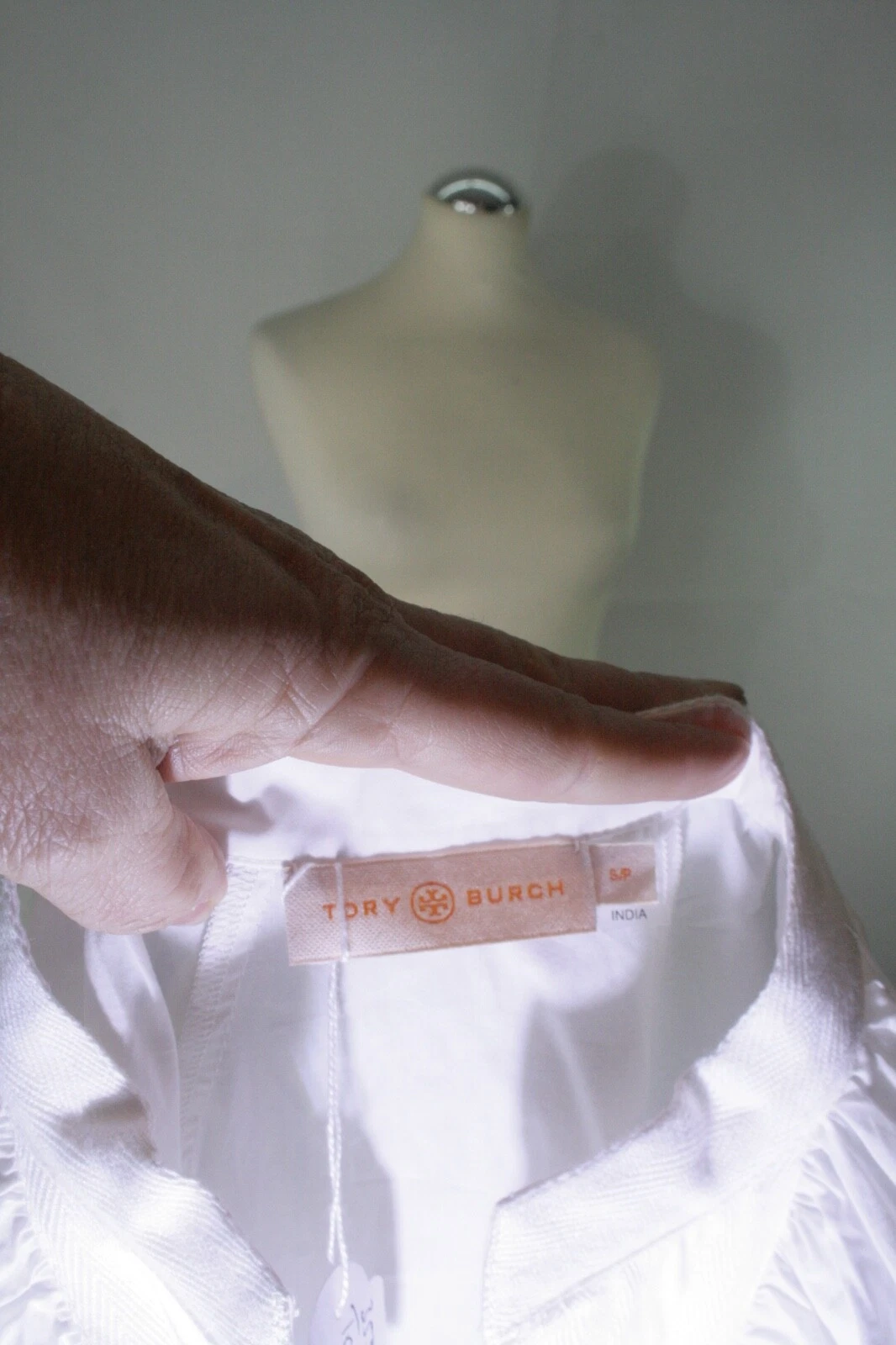 Fantastica camicetta Tory Burch bianca taglia S 355 2 177 *si prega di misurare*