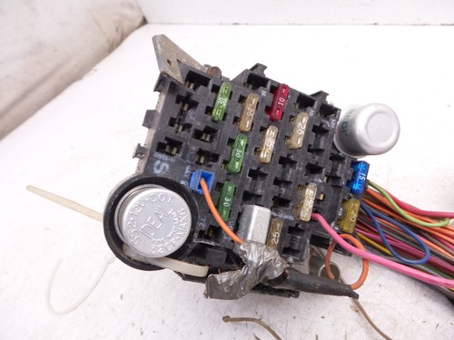 For Parts 1980 Trans Am Under Dash Inner Wiring Harness Fuse Interior Cut Wires - Picture 6 of 24