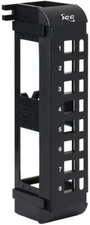 ICC Blank Wall Mount Patch Panel with 8 Ports and Zero-U for EZ and HD Style