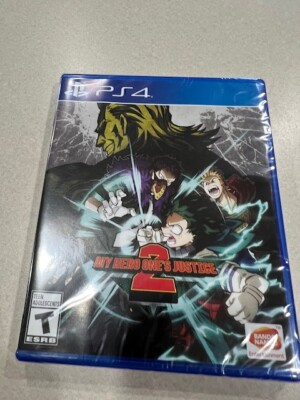 PS4 My Hero One's Justice 2  [PS4 PRO Enhanced] Video Game Sealed New by Bandai