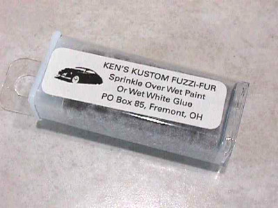 Ken's Kustom Fuzzi-Fur Flocking - #101 Silver Gray