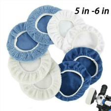 5 6 inch Car Microfiber Polisher Bonnets Polishing Pads Wax Wash Buffer
