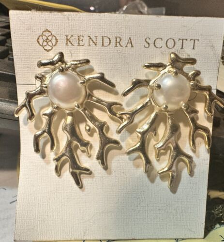New Kendra Scott Statement Pierced Earrings “Hattie”