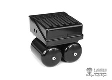Metal Battery Box Gas Tanks LESU 1/14 Scale For TAMIYA   RC Tractors Cars