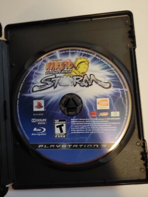 Naruto: Ultimate Ninja Storm (Sony PlayStation 3, 2008) disk only 