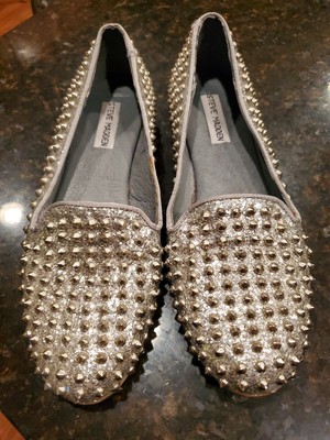 steve madden studded flats