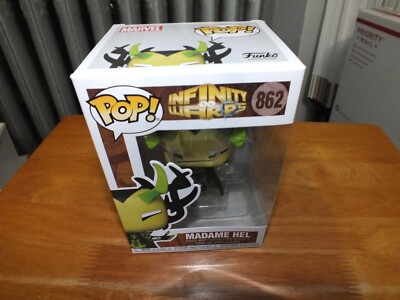 FUNKO POP INFINITY WARPS # 862 MADAME HEL BOBBLE HEAD NEW IN BOX