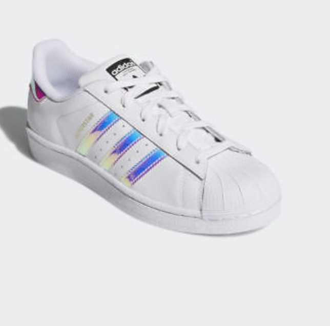 adidas superstar classic white hologram iridescent