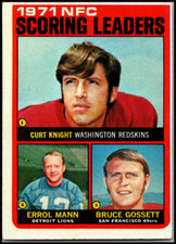 1972 Topps   #8 Curt Knight, Errol Mann, Bruce Gossett FREE SHIPPING!