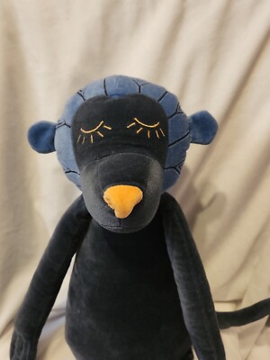 Hallmark Blue Monkey Plush Cotton With Poly Filler