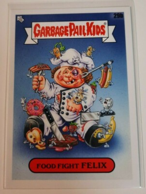 2021 Topps Garbage Pail Kids GPK Food Fight FOOD FIGHT FELIX Card #29b
