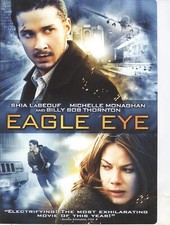 No Disc No Case ORIGINAL COVER ART Eagle Eye 2008 DVD cover Shia LaBeouf