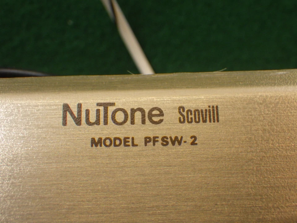 NOS Nutone PFSW-2 Control for Lighted Ventilation Fans Switch -For Parts/Defect - Image 4 of 4