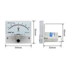 1 Pc. New 85C1 DC Voltmeter Analog Pointer Voltage Panel Meter ±DC 15V