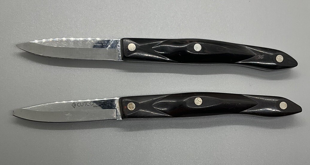 CUTCO classic 1720 KNIFE LOT of 2 BROKEN TIPS USA eBay