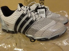 Adidas Gray Black Tour 360 4.0 Golf Shoes Mens Size 8.5 - New