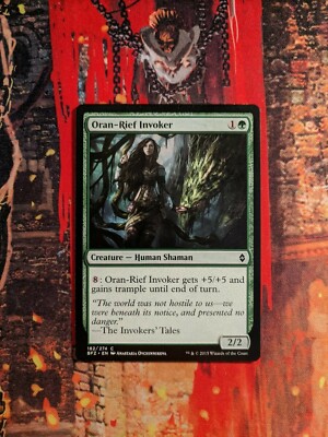 MTG Card : (1x) Oran-Rief Invoker (Battle for Zendikar) 