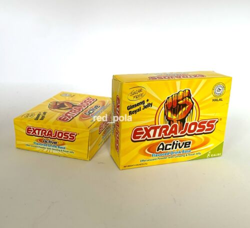 EXTRA JOSS Active Flavour 10 Box (60 Sachets) Energy Drink Powder Boost Stamina - Picture 4 of 7