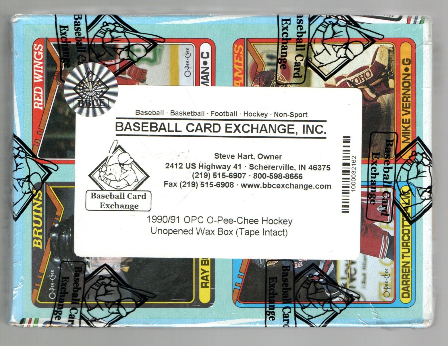 1990/91 OPEECHEE Hockey Card Box BBCE Sealed Tape Intact eBay