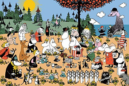 1000 nice companion piece jigsaw puzzle Moomin valley 50x75cm | eBay