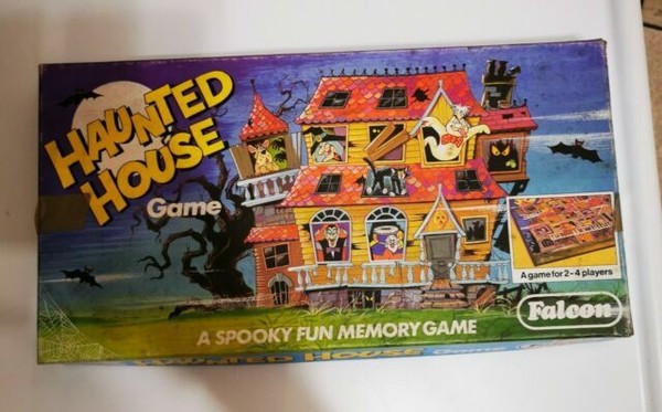 Vintage Haunted House Board Game Falcon 1980s 100 Complete for sale ...