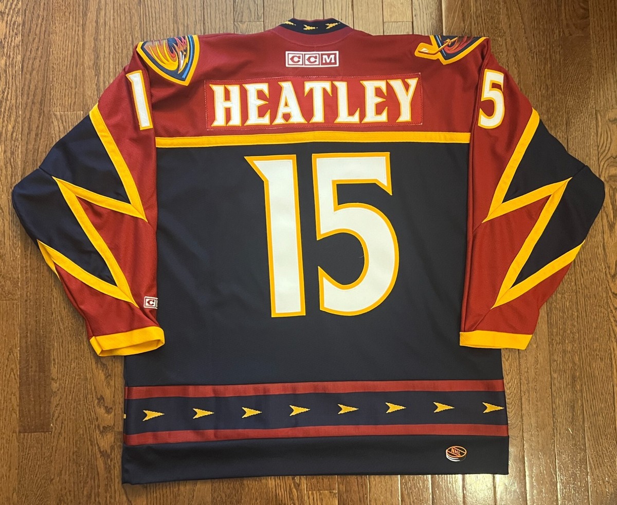Fan Apparel Dany Heatley Atlanta Thrashers Jersey NWT CCM Atlanta