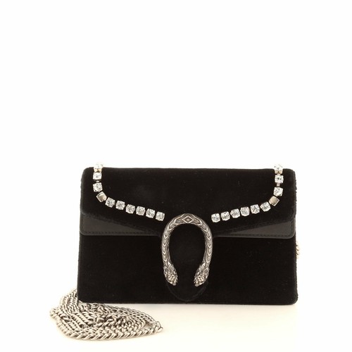 BORSA a spalla Dionysus in velluto GG misura piccola GUCCI
