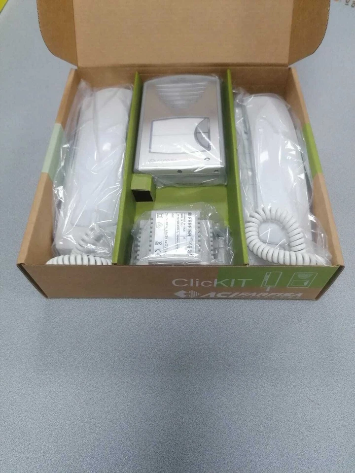 KIT CITOFONO FARFISA  AUDIO BIFAMILIARE 2CKSD 2 FILI(1+1) - Immagine 3 di 4