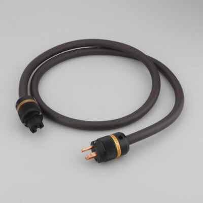 Viborg VP1606 OFC RISR 6MM square US HIFI Power Cable Pure Copper EU Power Cord