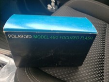 NOS Vintage Polaroid Focused Flash Model 490 ADJUSTABLE FLASH MADE IN USA