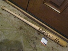 GEORGE KELL AUTOGRAPHED Louisville Slugger Baseball Bat PSA Certified