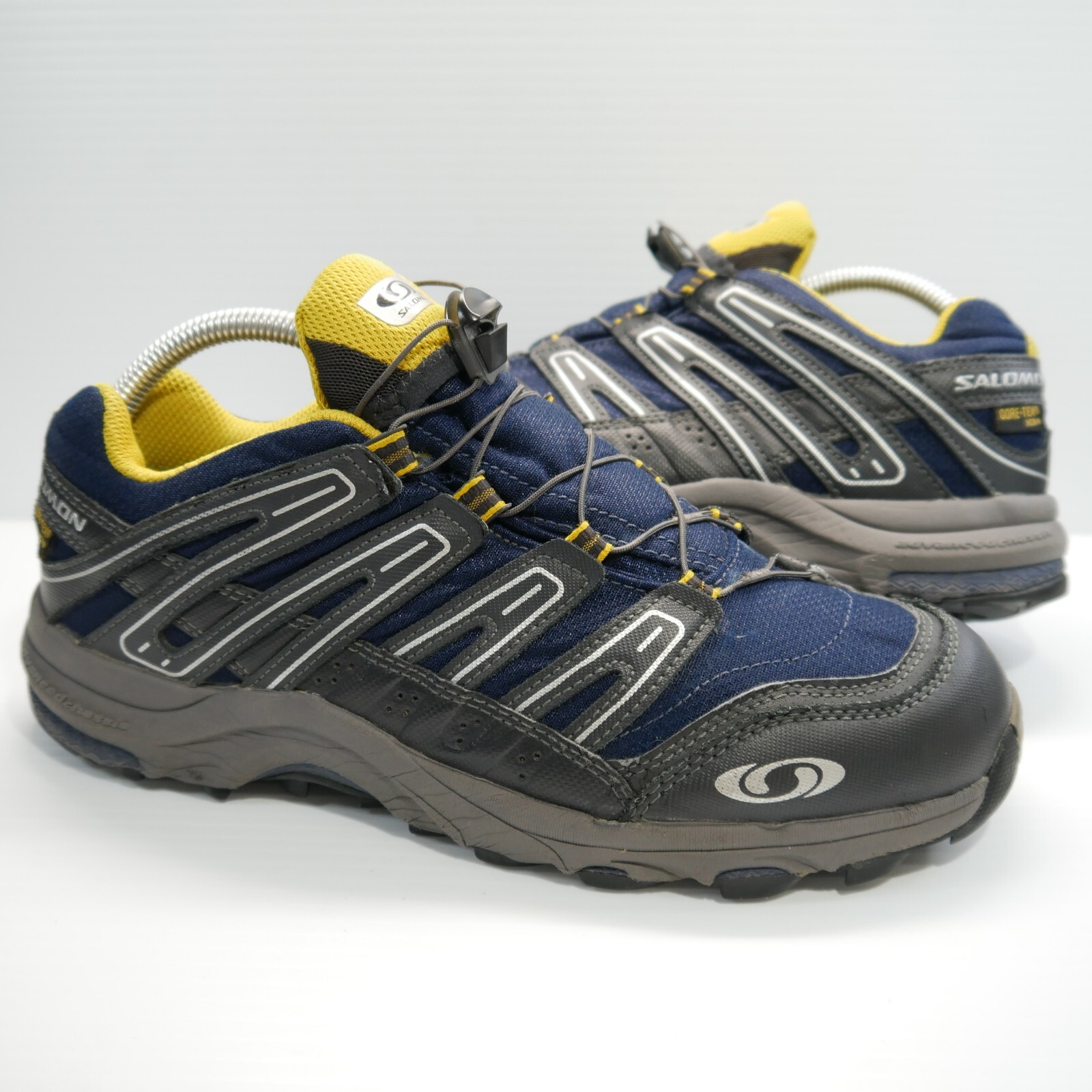 Scarpe da trail running vintage Salomon Gore Tex Contragrip donna 8 5 blu sneakers