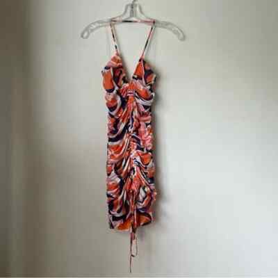 open lace back dress Someone You Love Mini Dress Orange main image 0