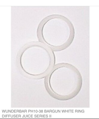 Wunderbar PH10-38 White Ring Juice Diffuser Series II