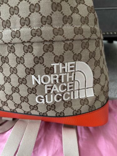Gucci X The North Face Monogram Backpack New with Tags - Picture 7 of 18