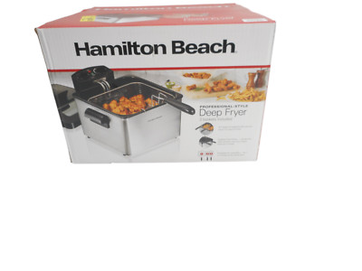 Hamilton Beach Triple Basket 2.9qt Deep Fryer - Stainless Steel 35034 -FREE SHIP