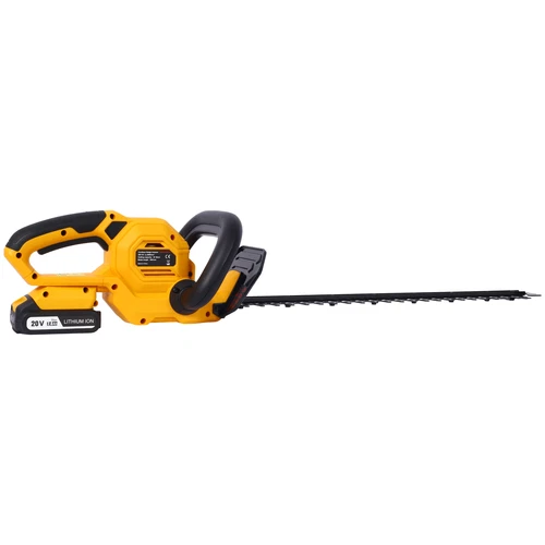 20V Cordless Hedge Trimmer 22 Inch Steel Blade Reduced Vibration With Battery - Picture 9 of 17