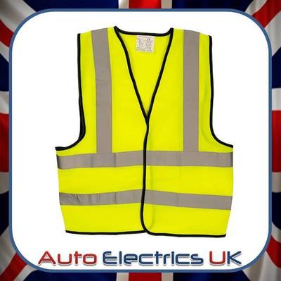 Warning Road Use Emergency Hazard Accident High Visibility Vest  - FREE SHIPPING