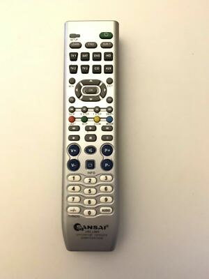 Sansai 8 in 1 Universal TV DVR DVD Bluray Audio Remote Control Learning Function