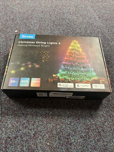 GOVEE H7OC5 Christmas String Lights 2 - RGBWIC 99FT 300LEDs + 130+ Presets