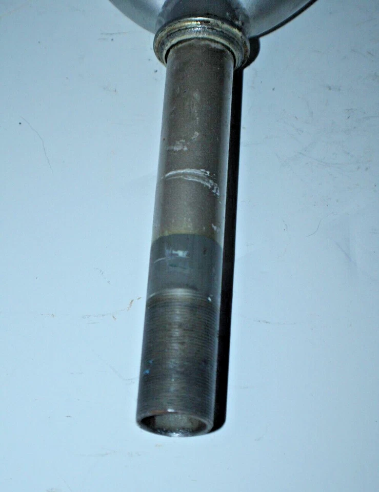 Rigid MTB Fork 26" 1" Threaded 150mm Silver Steel Canti Dirt Hybrid USA Shipper! - Image 3 of 4