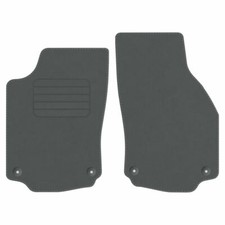 Veloursfußmatten für Opel Combo C Bj. 2001 - 2011 NEU Automatten VORNE GRAU STD