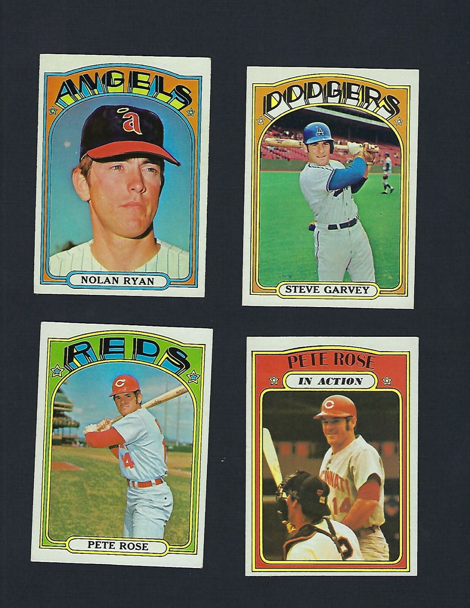 1972 TOPPS BASEBALL COMPLETE SET - 787 CARDS - HIGH GRADE - EX