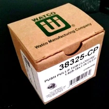 Watco 38325-CP Push Pull Tub Closure 1.625-16x1 Deep chrome