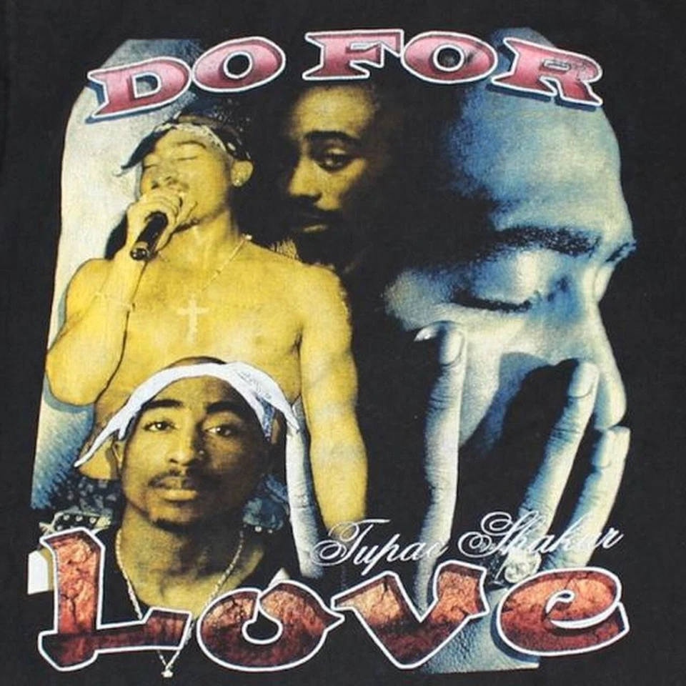 Camiseta Tupac Rap vintage Foto 4 de 4