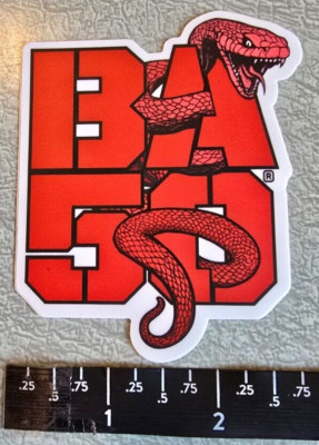Bushmaster BA50 V-Radicator Rifle Snake 5.56 AR Vinyl Decal Sticker Shot Show