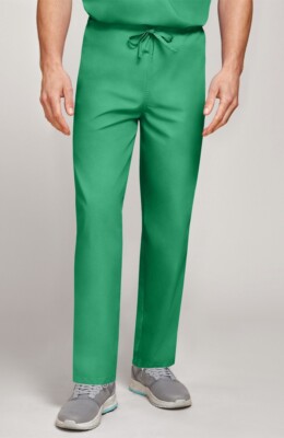 Basics Unisex Scrub Pants LIME/JAD GREEN 6XL
