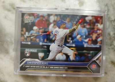 Lot (20) 2023 Topps Now Christopher Morel RC 6 HR 1st 9 Games Chicago Cubs #319
