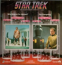 Star Trek 033/37: Who Mourns for Adonais /Changeling: Disc 15 1967 Laserdisc